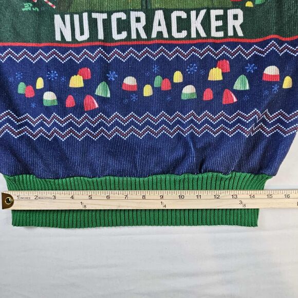Elf Son of a Nutcracker Will Ferrell Sweater XL Pullover Ugly Christmas Sweater - Picture 5 of 10